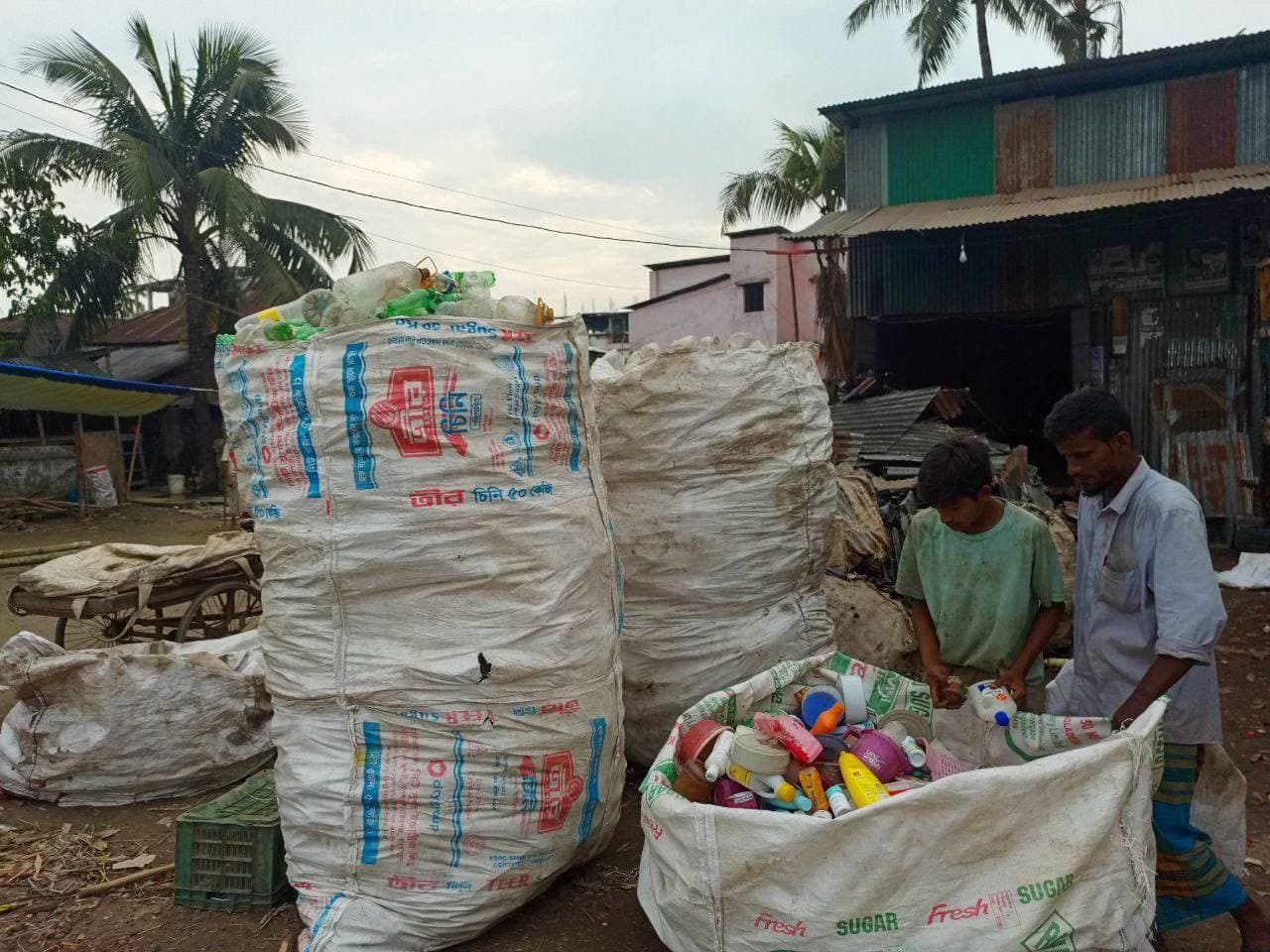 Field Visit for EnvoRick | Exploring Plastic Waste Chain in Barishal. - Image 6
